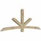 Ekena Millwork Alberta Rough Sawn Timber Gable Bracket, Douglas Fir, 96"W x 36"H x 4"D x 4"F, 9/12 Pitch GBW096X36X0404ALB00RDF - alternate 4